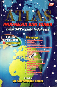 Image of Atlas Indonesia Dan Dunia: Edisi 34 Provinsi Indonesia