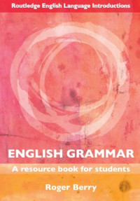 Image of English Grammar:  A resource book for students
