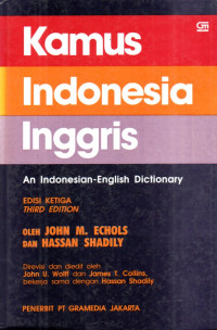 Image of Kamus Indonesia Inggris Edisi Ketiga