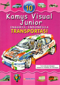 Image of Kamus Visual Junior Inggris-Indonesia Transportasi Volume 10