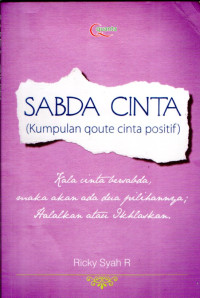 Image of Sabda Cinta (Mulpilan Quote Cinta Positif)