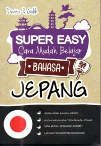 Image of Super easy cara mudah belajar bahasa jepang